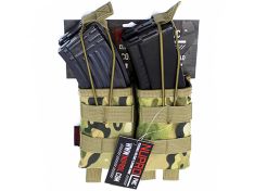 Mag Pouch Nuprol AK Double Open Camo