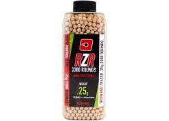 Tracer BB's Nuprol RZR 0.25 Bottle 3300 pcs Red