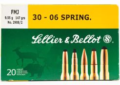 Kogelpatronen Sellier & Bellot .30-06 Sprfd FMJ 147 grain (20 st)