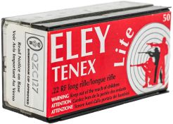 Kogelpatronen Eley Tenex Lite .22 LR (1000 st) (gecorrodeerd)