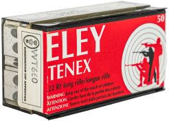 Kogelpatronen Eley Tenex .22 LR (150 st) (gecorrodeerd)