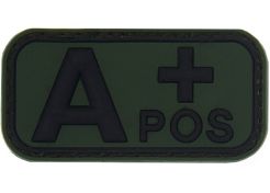 Patch 3D PVC Bloedgroep A+ Positief