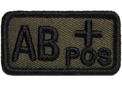 Patch Blood Type AB+ Positive