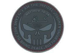 Patch JTG 3D PVC The Infidel Punisher