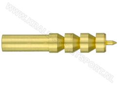 Brass pointed jag Dewey for pistols/revolvers