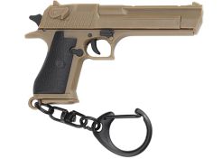 Pistoolsleutelhanger Nuprol Desert Eagle Tan