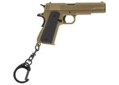 Pistol Keychain Nuprol M9G Series Tan