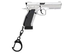 Pistol Keyring Nuprol M9G Series Silver