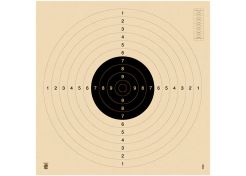 Pistol 25/50 m and smallbore rifle 100 m target 3100 55x55 (unnumbered)
