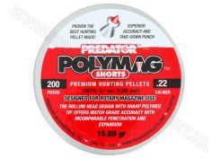 Luchtdrukkogeltjes Predator Polymag Shorts 5.5 mm 15.89 grain