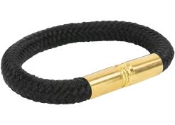 Armband Copper & Brass Bullet Band Paracord Black