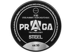 Rubber Balls Praga Steel Core .50 46.3 grain