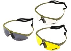 Glasses Nuprol Battle Pro's with optical insert Green Frame