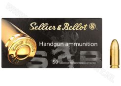 Kogelpatronen Sellier & Bellot 9 mm FMJ 124 grain