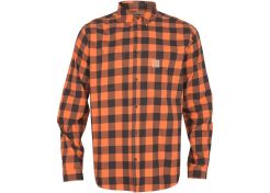 Overhemd Härkila Scandinavian - Mandarin Check