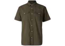 Shirt Pinewood Safari S/S Moss Green
