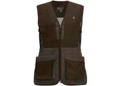 Schietvest Pinewood Ladies Suede Brown