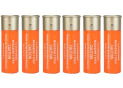 Shotgun Shells Nuprol 15 rounds 6-pack Orange