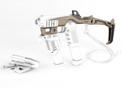 Stabilisatorset Recover Tactical 20/20 Basic voor Glock Desert/Tan