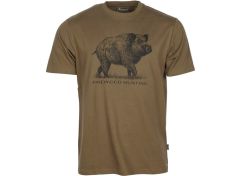 T-shirt Pinewood Wild Boar Hunting Olive