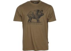 T-shirt Pinewood Wild Boar Hunting Olive