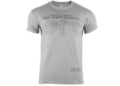 T-Shirt Specna Arms Your Way of Airsoft 02 Grey