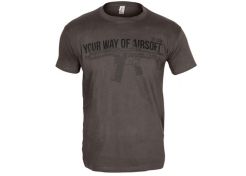 T-Shirt Specna Arms Your Way of Airsoft 04 Anthracite