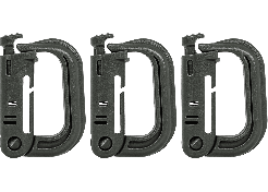 Tacstack MOLLE D-Ring Grimlock 3-Pack