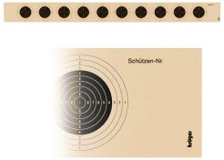 Target-strip for air rifle with 10 targets 1010N 57x5.2 (numbered)