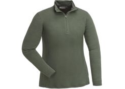 Thermoshirt Pinewood Abisko Merino Ladies Dark Mossgreen