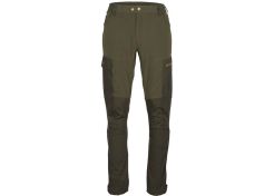 Trousers Pinewood Finnveden Trail Hybrid Dark Olive / Earth Brown