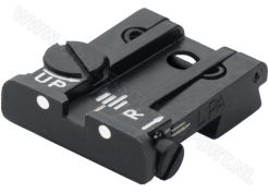 Adjustable Rear Sight LPA TPU Twin Dot