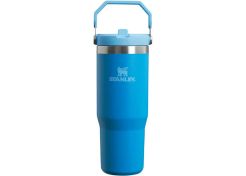 Water Bottle Stanley The Iceflow Flip Straw Tumbler 0.89 L - Azure