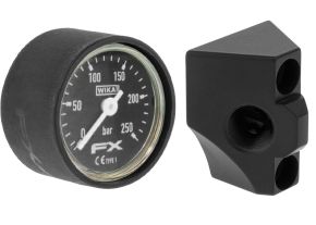 Angled Manometer Bracket FX Impact M3/M4/DRS incl. Manometer