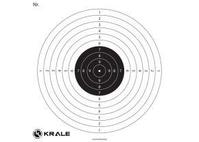 Recreational Target Krale 1 Bullseye 23x23