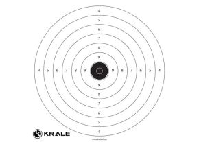Recreational Target Krale 1 Bullseye 17x17 D