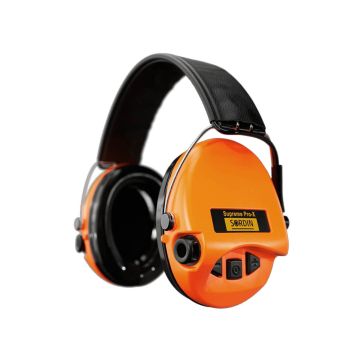 Sordin Supreme Pro X Ear Defender Leather Ember