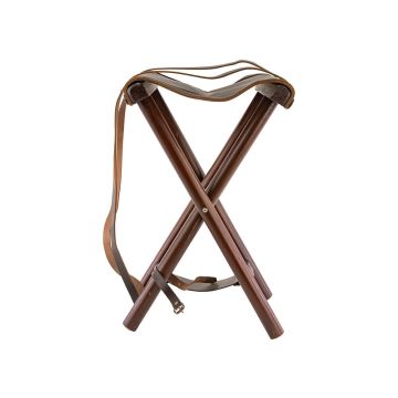 Hunting Stool Wood 4-legged 55 cm
