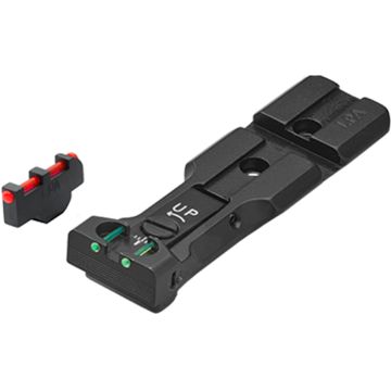Adjustable Sight Set LPA WXT Fiberglass Black