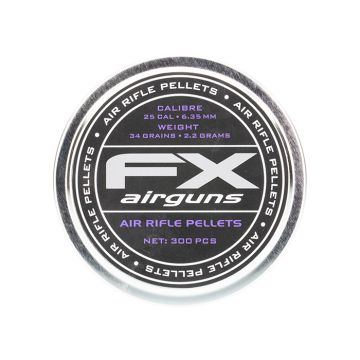 Luchtdrukkogeltjes FX 6.35 mm 34 grain