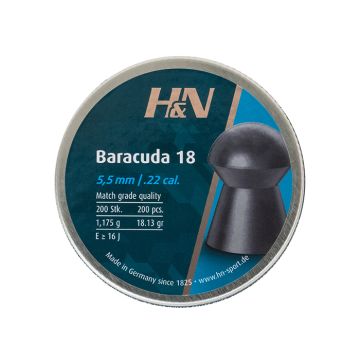 Airgun Pellets H&N Baracuda 18 5.5 mm 18.13 grain 