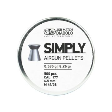 Airgun Pellets JSB Simply 4.5 mm 8.26 grain