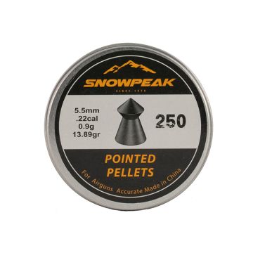 Airgun Pellets Snowpeak Pointed 5.5 mm 13.89 grain