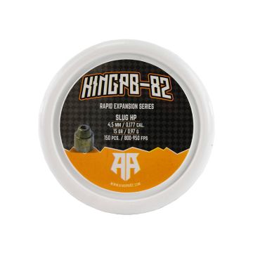 Airgun Slugs KingPB-82 4.5 mm Rapid Expansion HP 15 grain (.177)