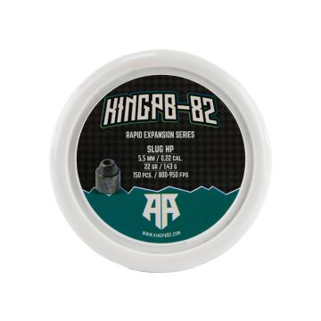 Airgun Slugs KingPB-82 5.5 mm Rapid Expansion HP 22 grain (.217)