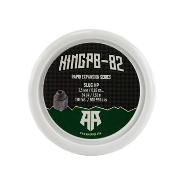 Airgun Slugs KingPB-82 5.5 mm Rapid Expansion HP 24 grain (.218)