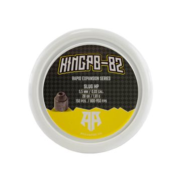 Airgun Slugs KingPB-82 5.5 mm Rapid Expansion HP 28 grain (.218)