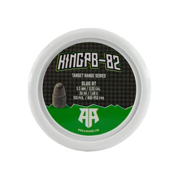 Slugs KingPB-82 5.5 mm Target Range RT 26 grain (.218)