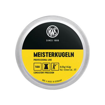 Airgun Pellets RWS Meisterkugeln geel 4.5 mm 8.2 grain