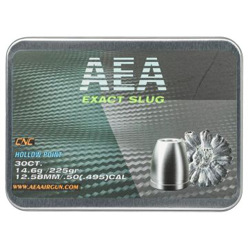 Airgun Slugs AEA Exact CNC 12.7 mm 225 grain (.495)